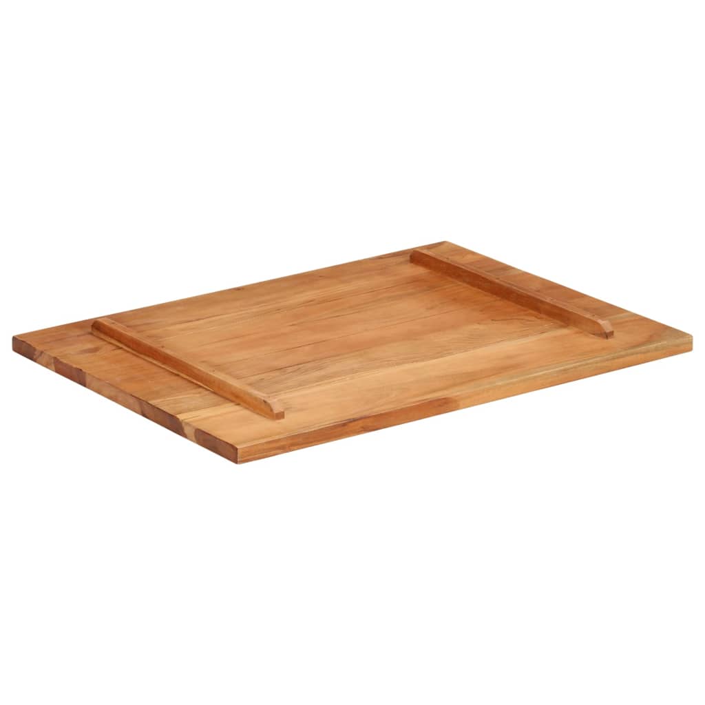 Tafelblad 25-27 mm 60x80 cm massief acaciahout is nu te koop bij PeponiXL, paradijselijk wonen!