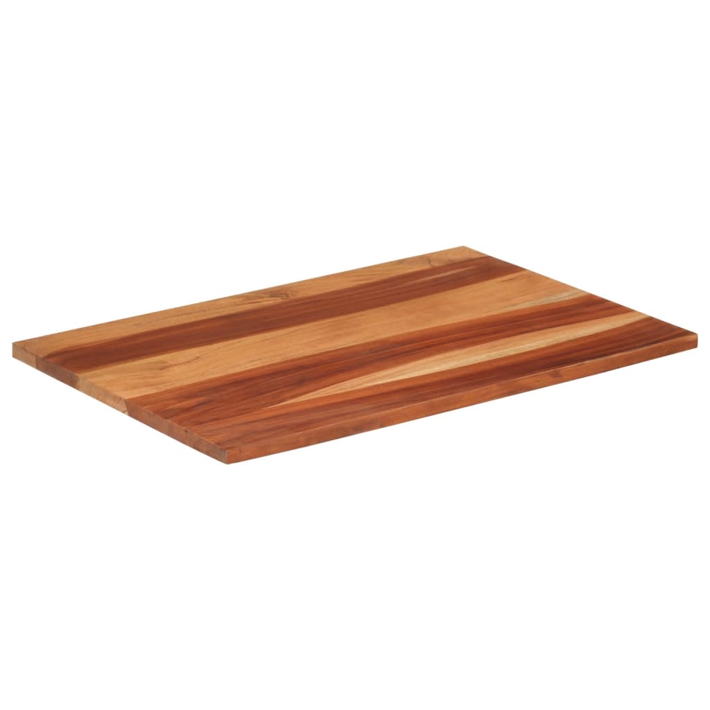 Tafelblad 25-27 mm 60x90 cm massief acaciahout is nu te koop bij PeponiXL, paradijselijk wonen!