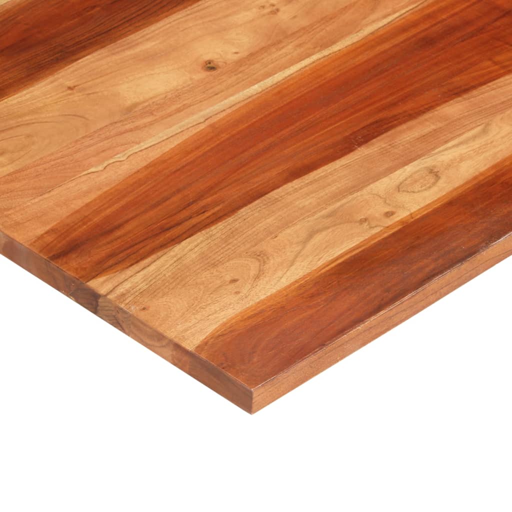 Tafelblad 25-27 mm 70x70 cm massief acaciahout is nu te koop bij PeponiXL, paradijselijk wonen!