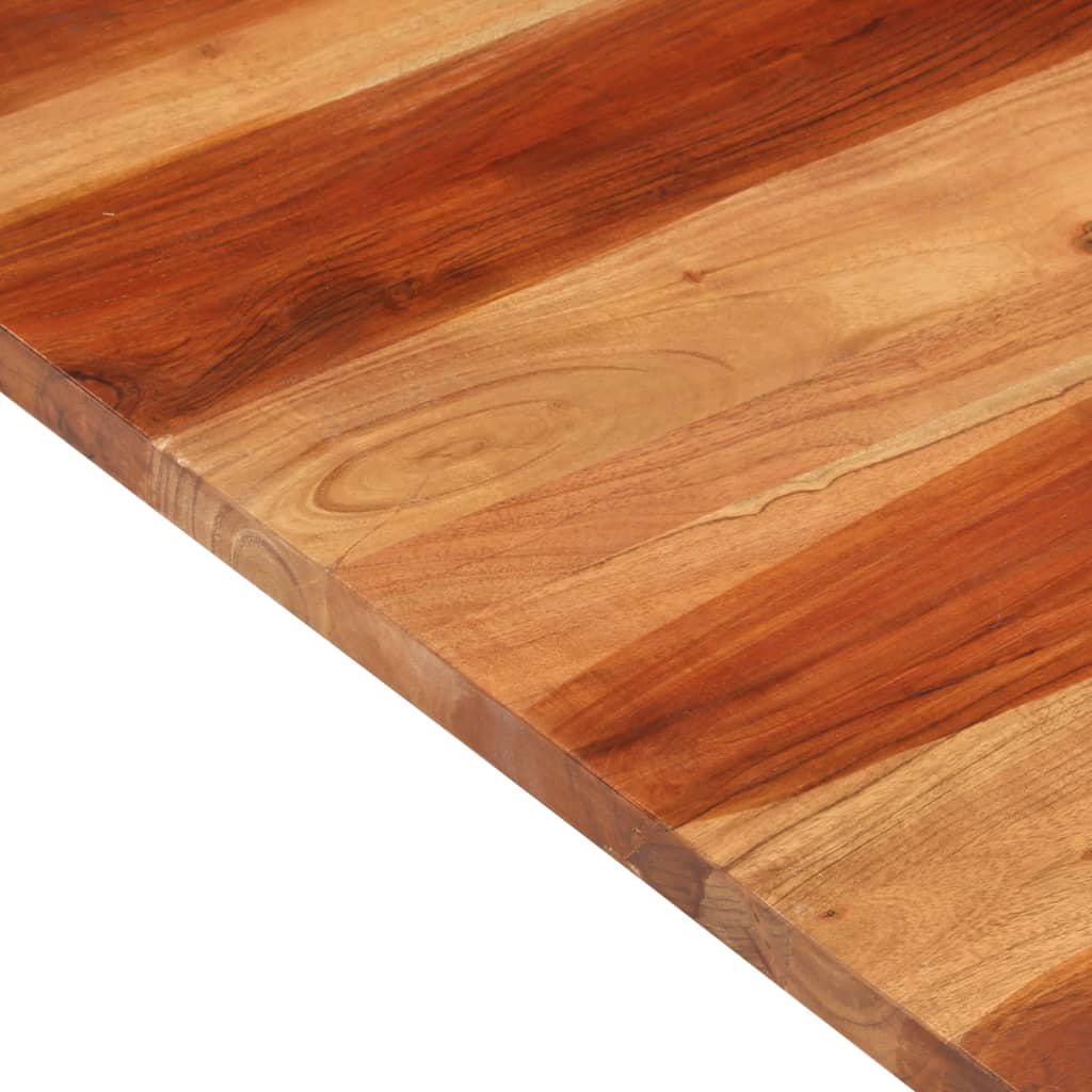 Tafelblad 25-27 mm 70x70 cm massief acaciahout is nu te koop bij PeponiXL, paradijselijk wonen!