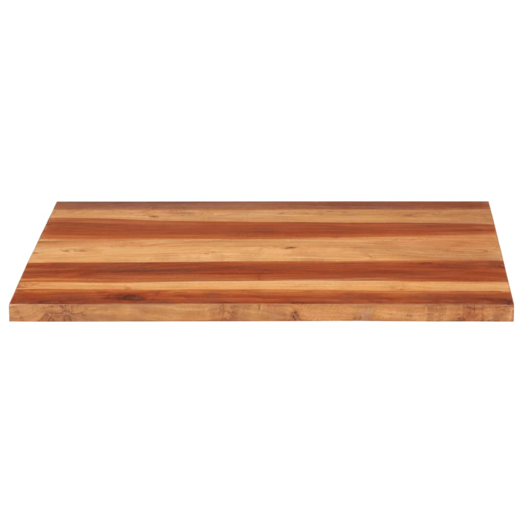 Tafelblad 25-27 mm 70x70 cm massief acaciahout is nu te koop bij PeponiXL, paradijselijk wonen!