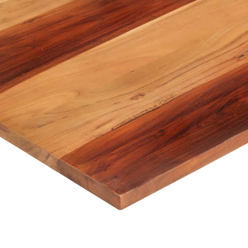 Tafelblad 25-27 mm 70x80 cm massief acaciahout is nu te koop bij PeponiXL, paradijselijk wonen!