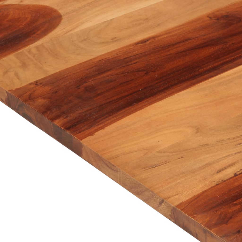 Tafelblad 25-27 mm 70x80 cm massief acaciahout is nu te koop bij PeponiXL, paradijselijk wonen!