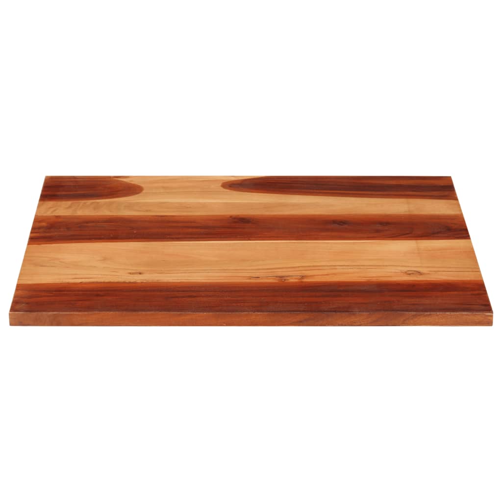 Tafelblad 25-27 mm 70x80 cm massief acaciahout is nu te koop bij PeponiXL, paradijselijk wonen!