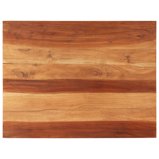 Tafelblad 25-27 mm 70x90 cm massief acaciahout is nu te koop bij PeponiXL, paradijselijk wonen!