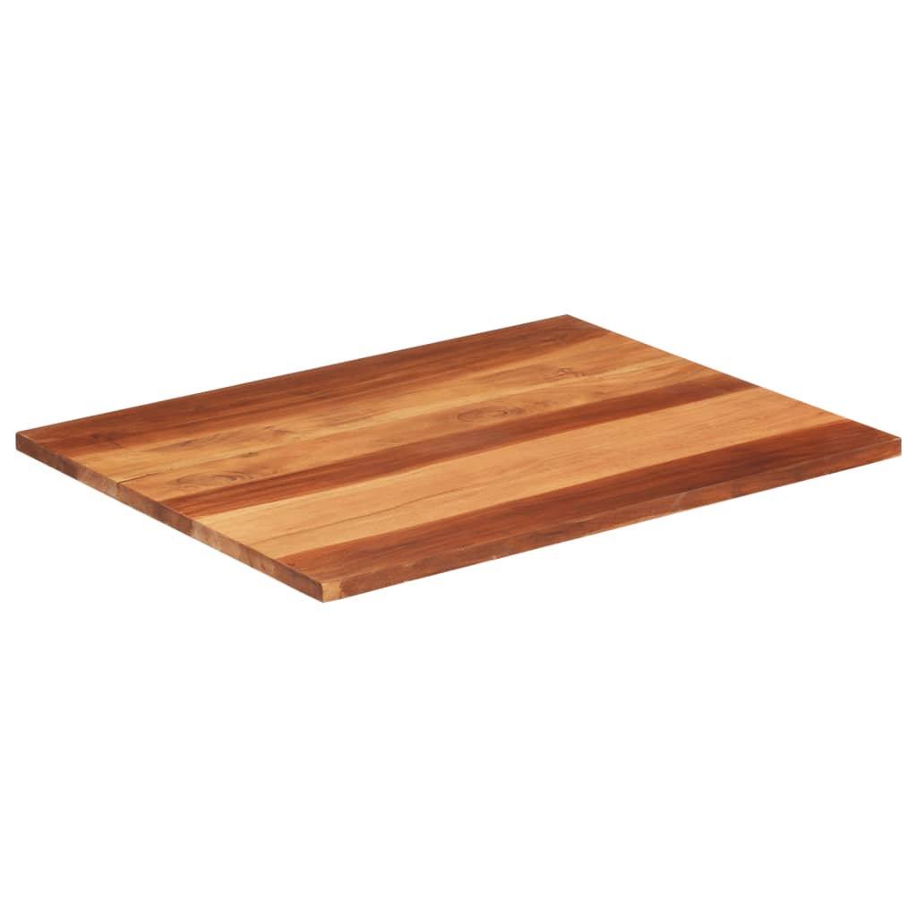 Tafelblad 25-27 mm 70x90 cm massief acaciahout is nu te koop bij PeponiXL, paradijselijk wonen!