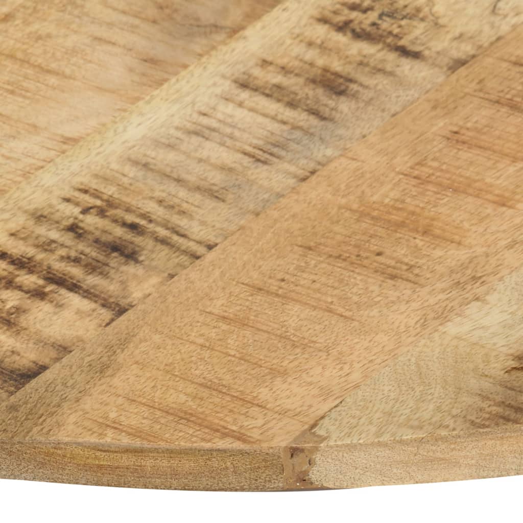 Tafelblad rond 15-16 mm 60 cm massief mangohout is nu te koop bij PeponiXL, paradijselijk wonen!
