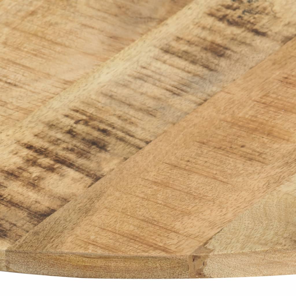 Tafelblad rond 15-16 mm 70 cm massief mangohout is nu te koop bij PeponiXL, paradijselijk wonen!