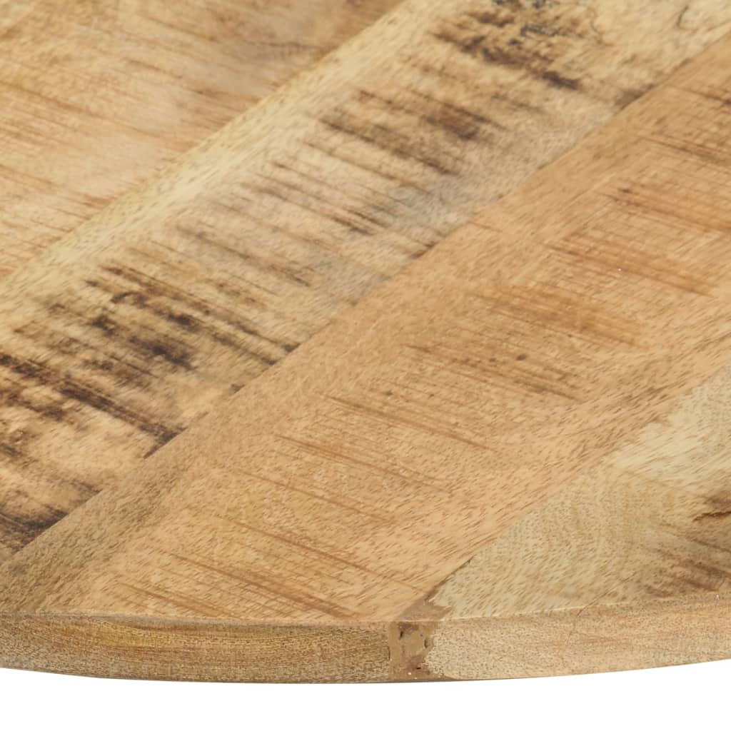 Tafelblad rond 15-16 mm 80 cm massief mangohout is nu te koop bij PeponiXL, paradijselijk wonen!
