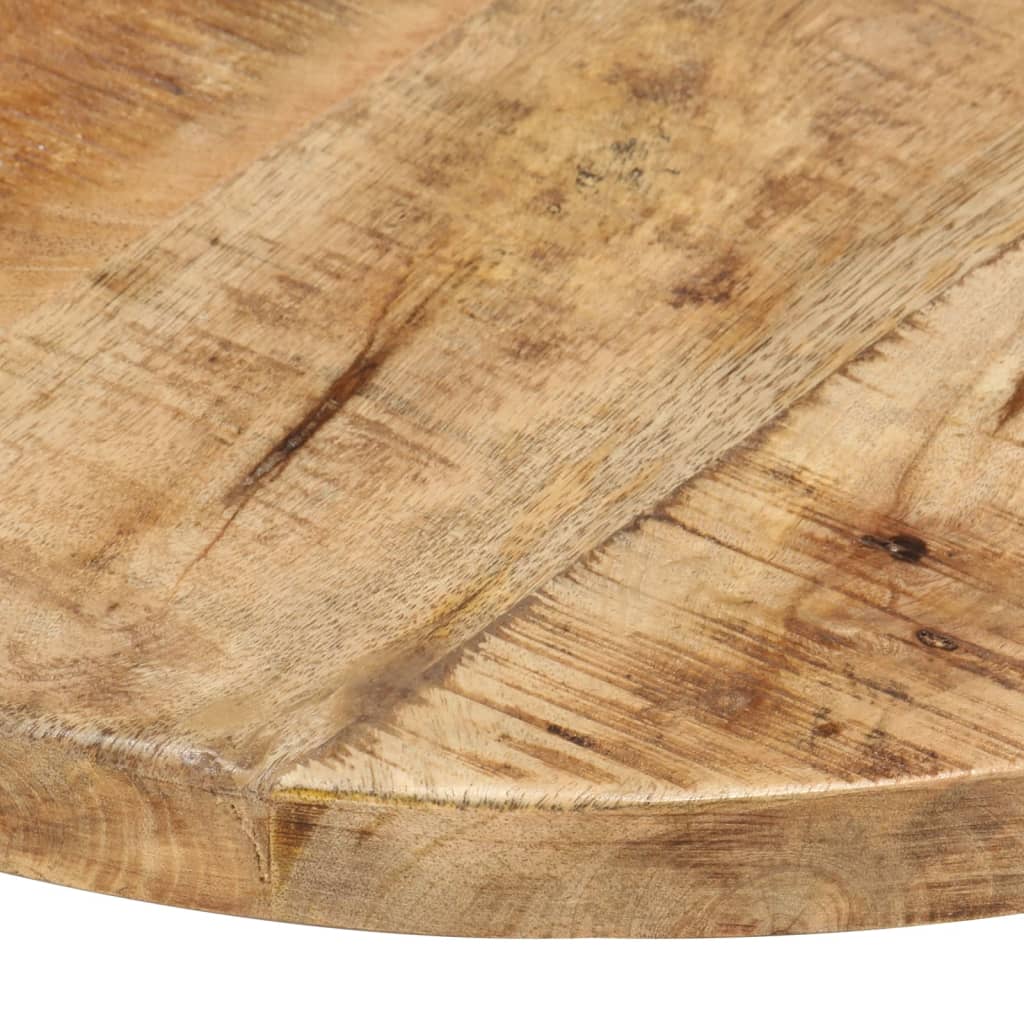 Tafelblad rond 25-27 mm 40 cm massief mangohout is nu te koop bij PeponiXL, paradijselijk wonen!