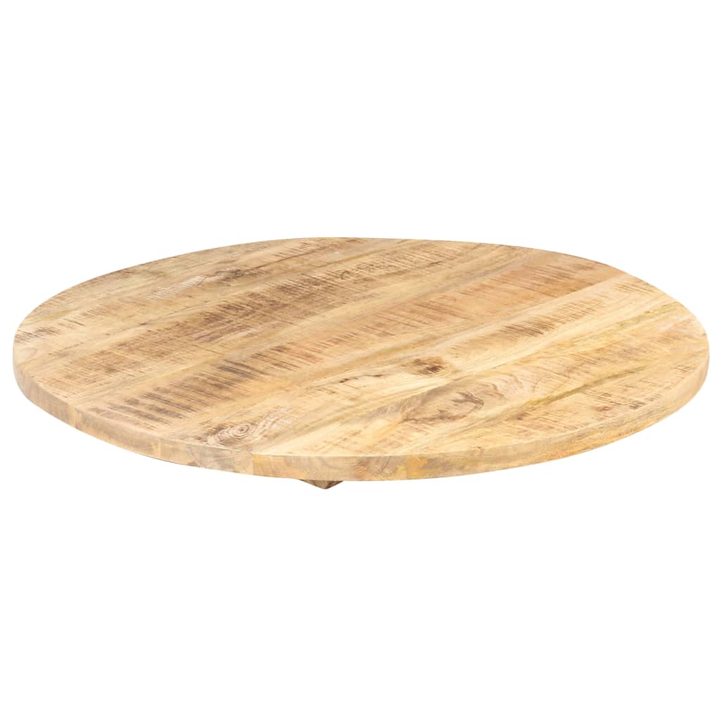 Tafelblad rond 25-27 mm 60 cm massief mangohout is nu te koop bij PeponiXL, paradijselijk wonen!