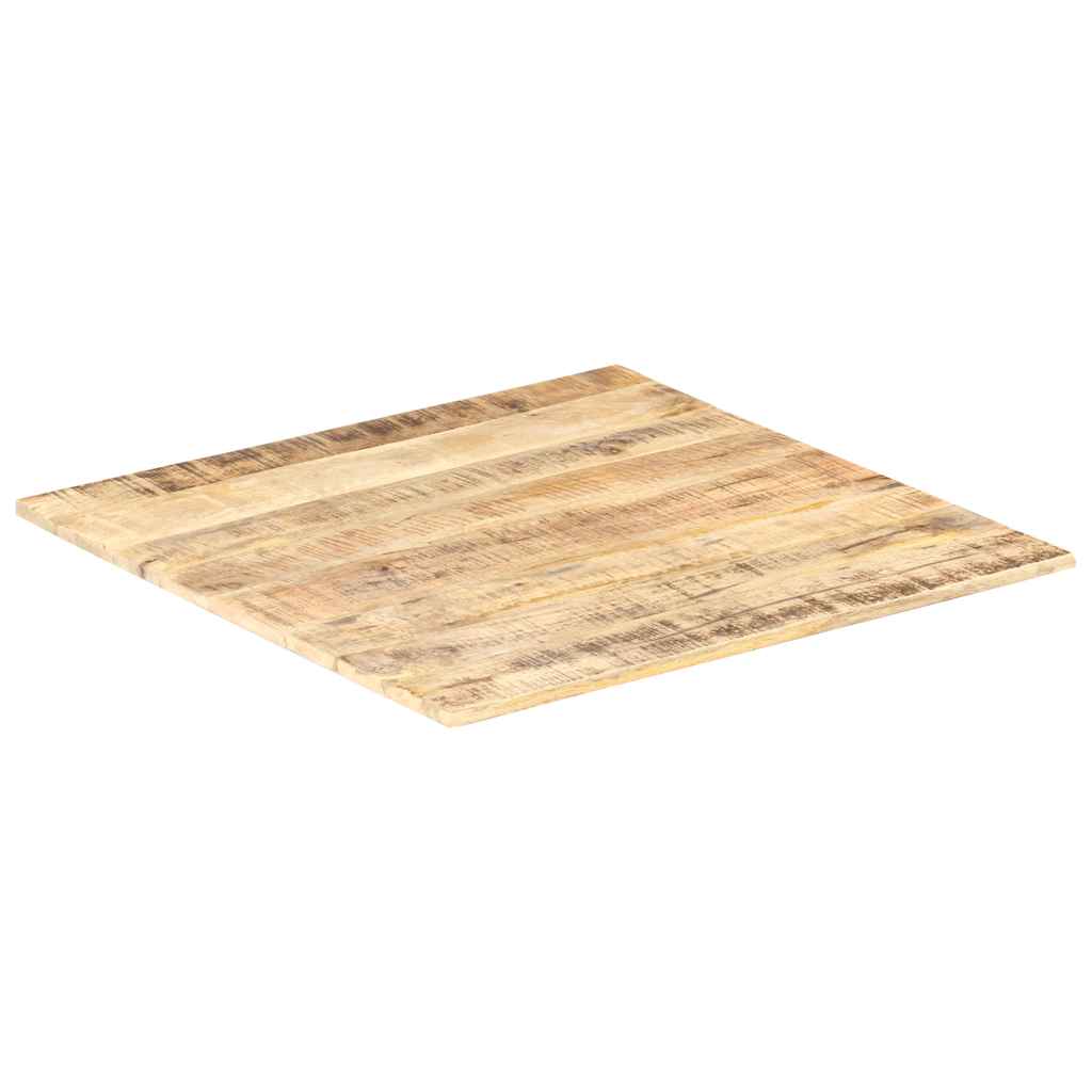 Tafelblad 15-16 mm 80x80 cm massief mangohout is nu te koop bij PeponiXL, paradijselijk wonen!
