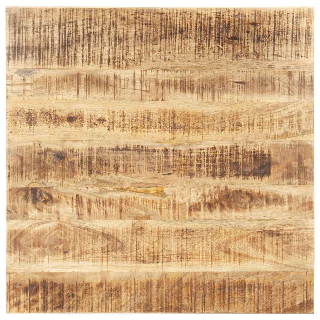 Tafelblad 25-27 mm 60x60 cm massief mangohout is nu te koop bij PeponiXL, paradijselijk wonen!