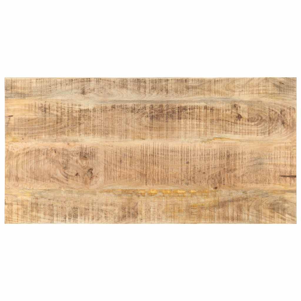 Tafelblad 25-27 mm 100x60 cm massief mangohout is nu te koop bij PeponiXL, paradijselijk wonen!