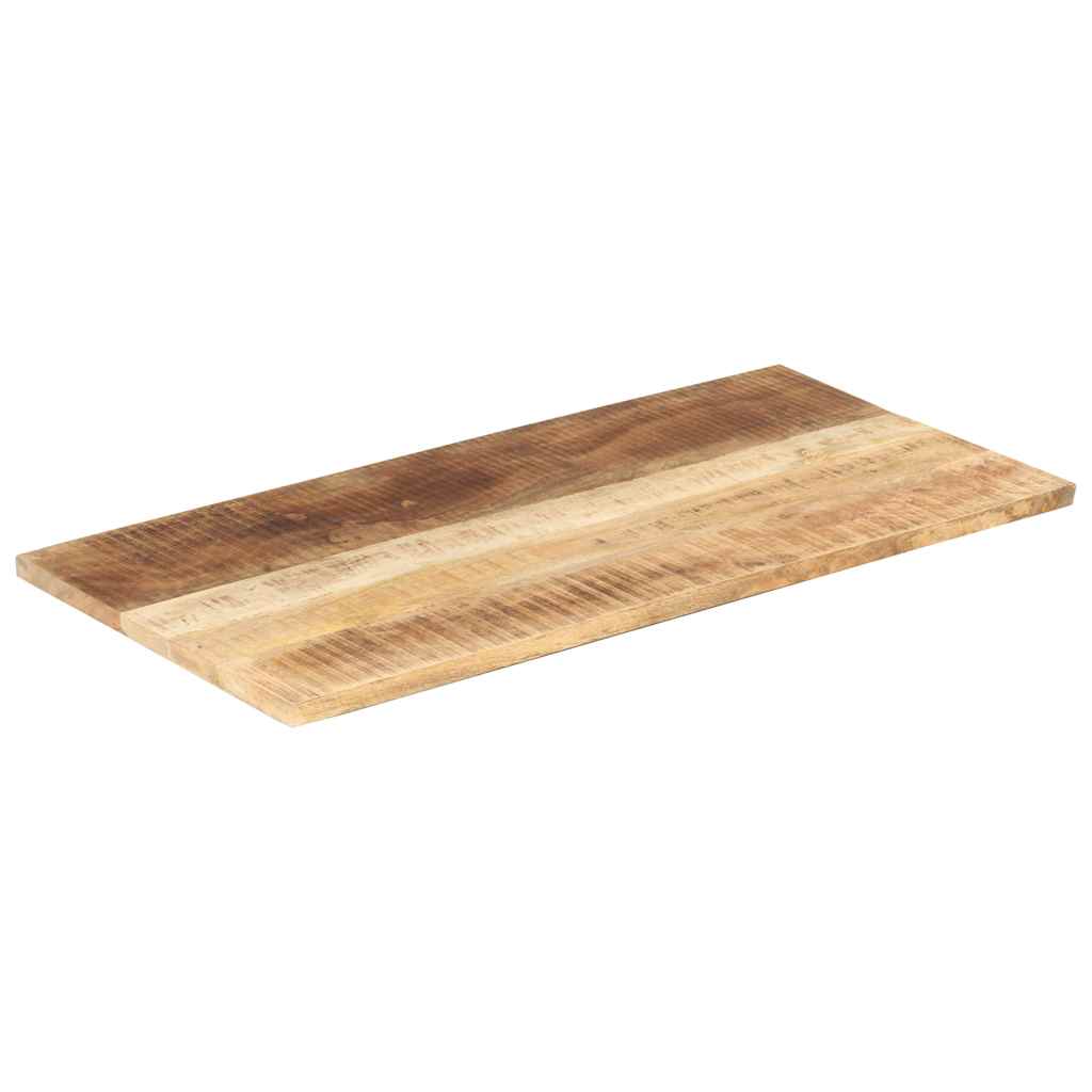 Tafelblad 25-27 mm 100x60 cm massief mangohout is nu te koop bij PeponiXL, paradijselijk wonen!