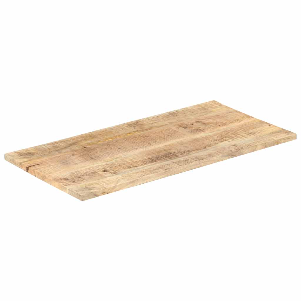 Tafelblad 25-27 mm 100x60 cm massief mangohout is nu te koop bij PeponiXL, paradijselijk wonen!