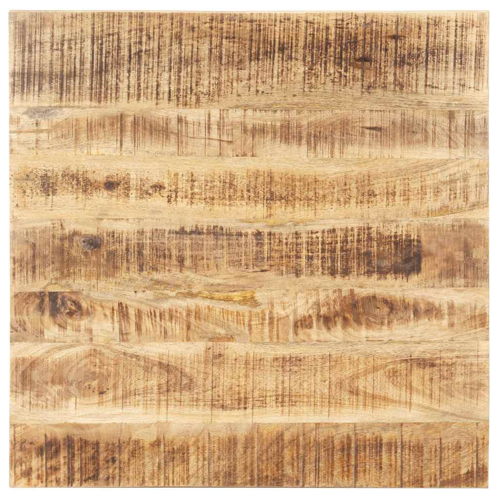 Tafelblad 25-27 mm 70x70 cm massief mangohout is nu te koop bij PeponiXL, paradijselijk wonen!