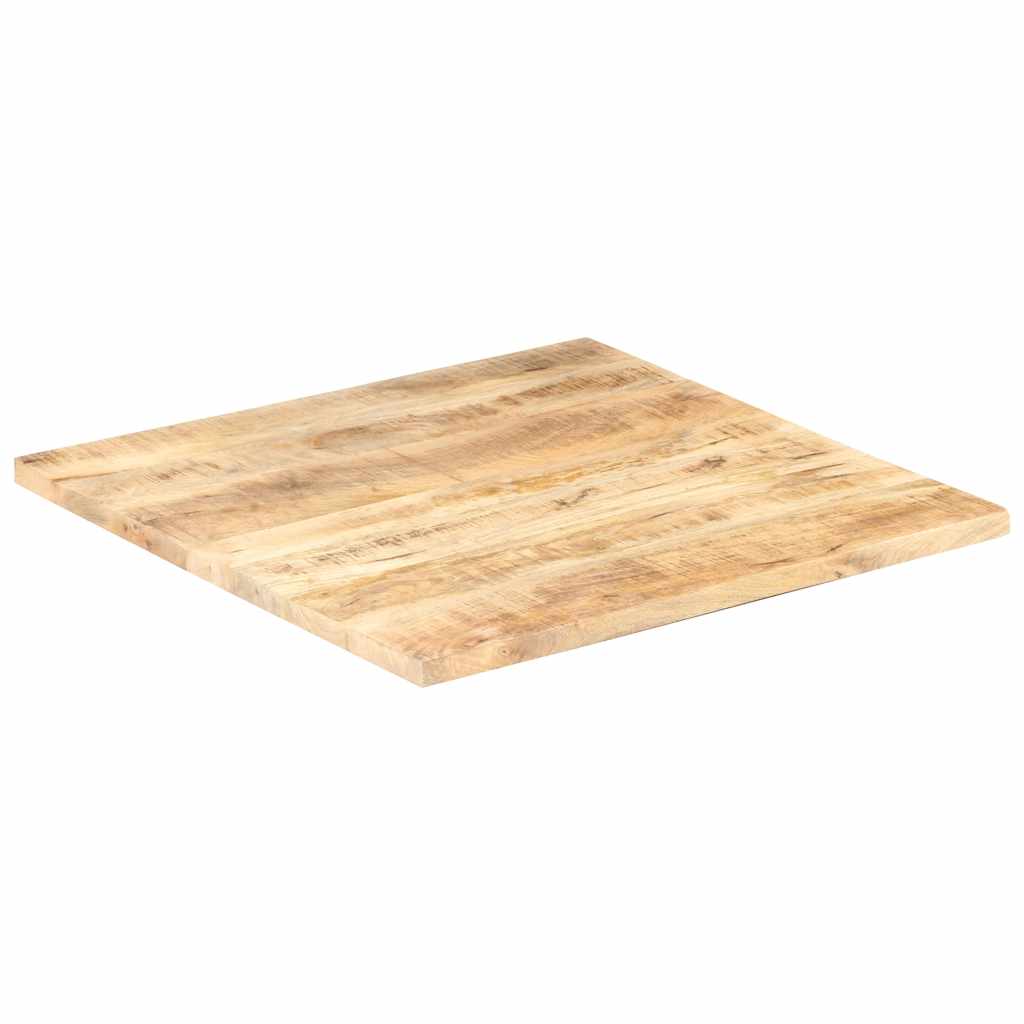 Tafelblad 25-27 mm 70x70 cm massief mangohout is nu te koop bij PeponiXL, paradijselijk wonen!