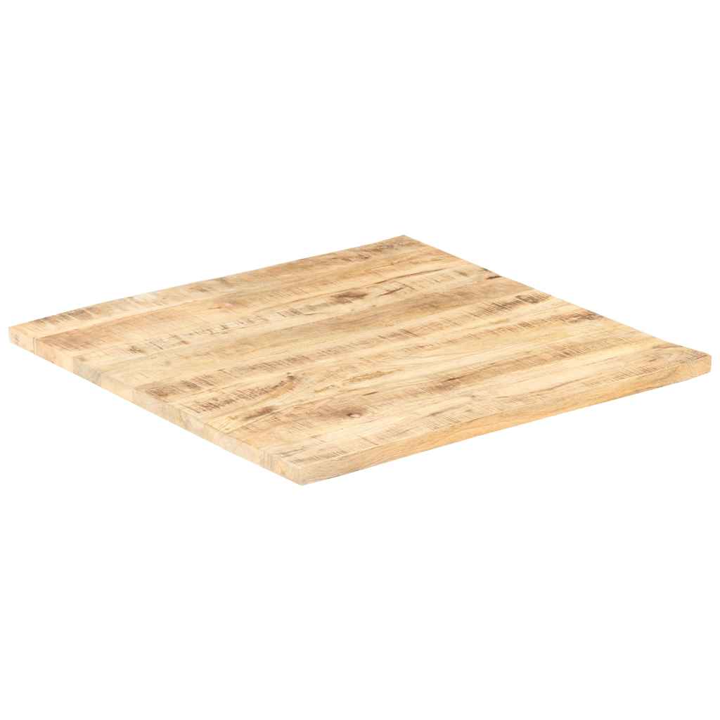 Tafelblad 25-27 mm 70x70 cm massief mangohout is nu te koop bij PeponiXL, paradijselijk wonen!