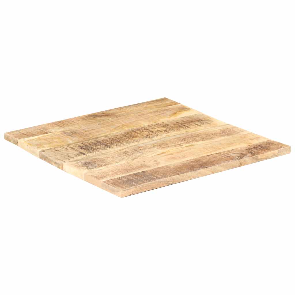 Tafelblad 25-27 mm 70x70 cm massief mangohout is nu te koop bij PeponiXL, paradijselijk wonen!
