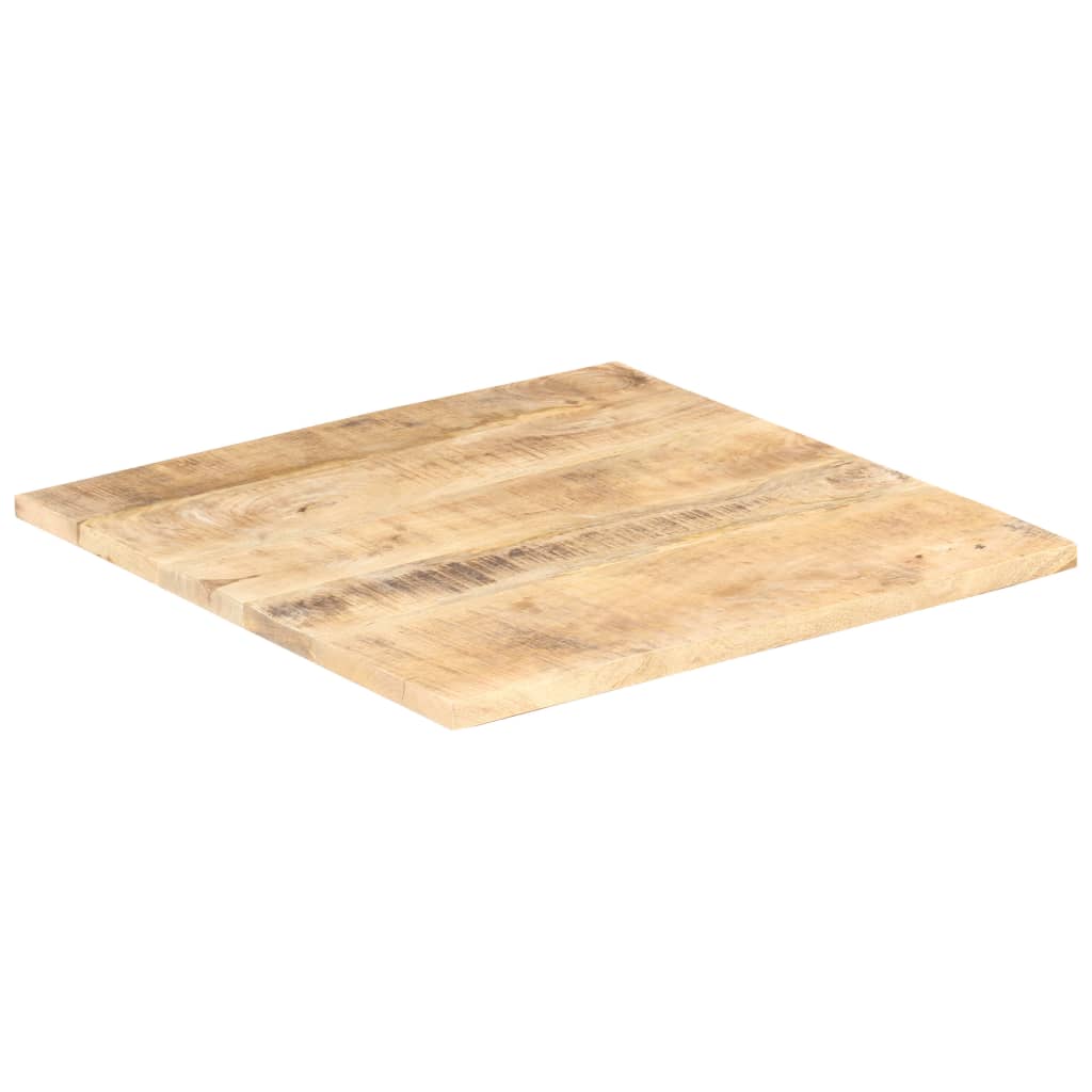 Tafelblad 25-27 mm 80x80 cm massief mangohout is nu te koop bij PeponiXL, paradijselijk wonen!