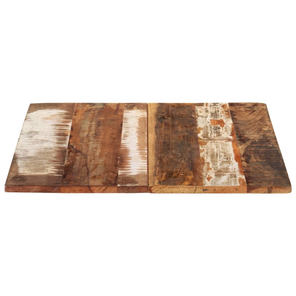 Tafelblad rechthoekig 15-16 mm 60x80 cm massief gerecycled hout is nu te koop bij PeponiXL, paradijselijk wonen!