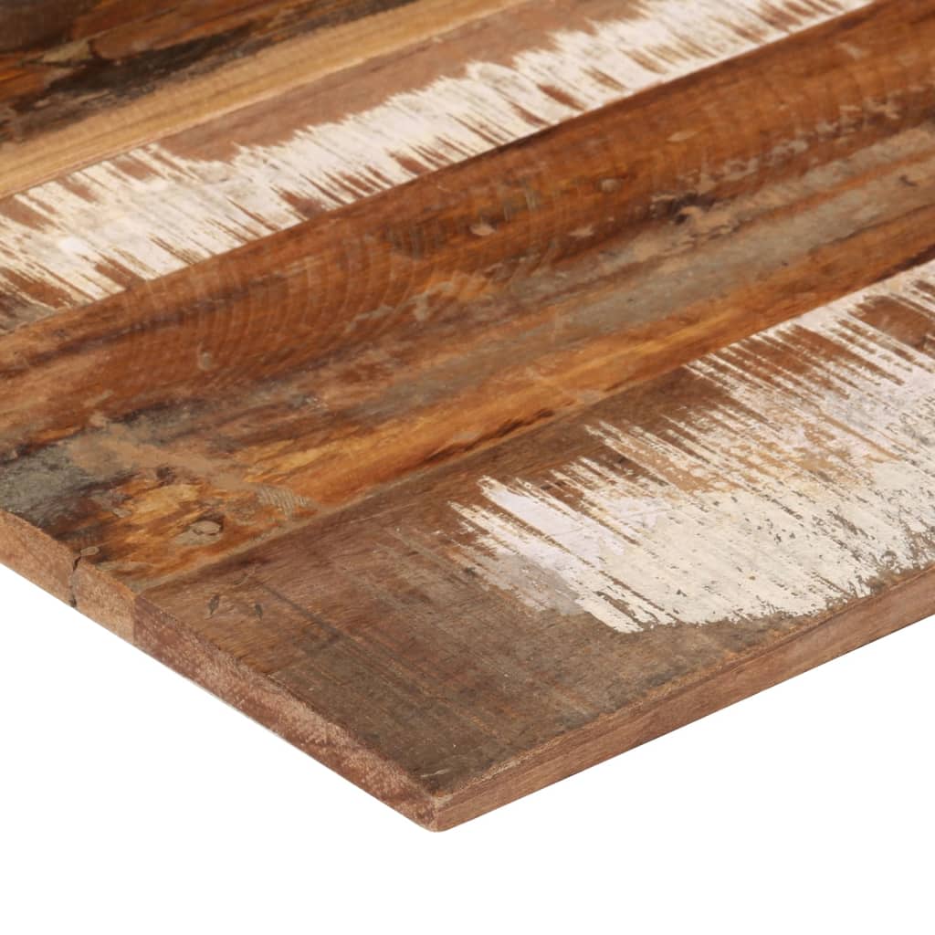 Tafelblad rechthoekig 15-16 mm 60x80 cm massief gerecycled hout is nu te koop bij PeponiXL, paradijselijk wonen!