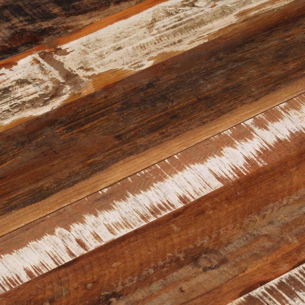 Tafelblad rechthoekig 15-16 mm 60x80 cm massief gerecycled hout is nu te koop bij PeponiXL, paradijselijk wonen!