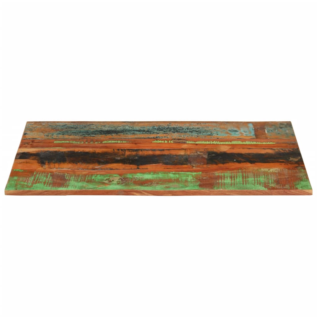 Tafelblad rechthoekig 15-16 mm 60x90 cm massief gerecycled hout is nu te koop bij PeponiXL, paradijselijk wonen!