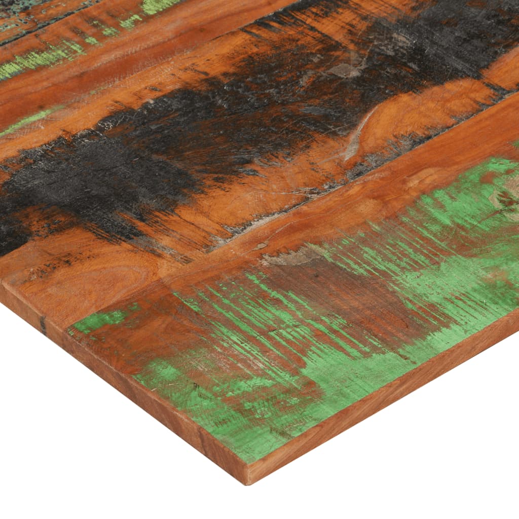 Tafelblad rechthoekig 15-16 mm 60x90 cm massief gerecycled hout is nu te koop bij PeponiXL, paradijselijk wonen!