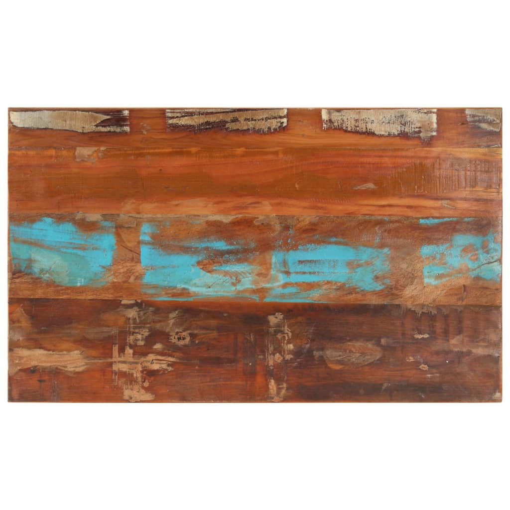 Tafelblad rechthoekig 15-16 mm 60x100cm massief gerecycled hout is nu te koop bij PeponiXL, paradijselijk wonen!