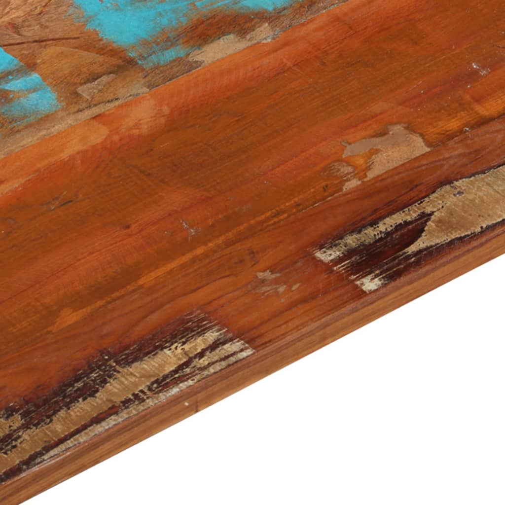 Tafelblad rechthoekig 15-16 mm 60x100cm massief gerecycled hout is nu te koop bij PeponiXL, paradijselijk wonen!