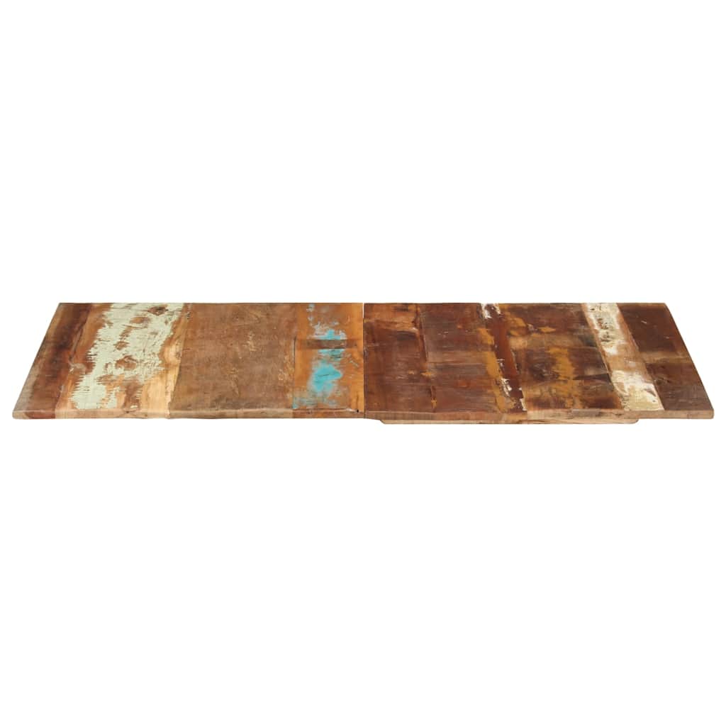 Tafelblad rechthoekig 15-16 mm 60x120cm massief gerecycled hout is nu te koop bij PeponiXL, paradijselijk wonen!