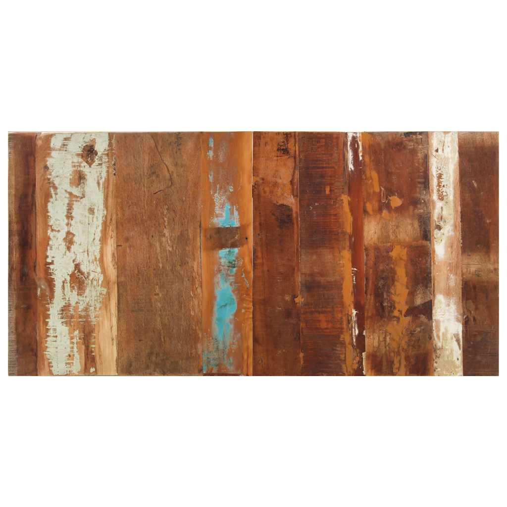 Tafelblad rechthoekig 15-16 mm 60x120cm massief gerecycled hout is nu te koop bij PeponiXL, paradijselijk wonen!