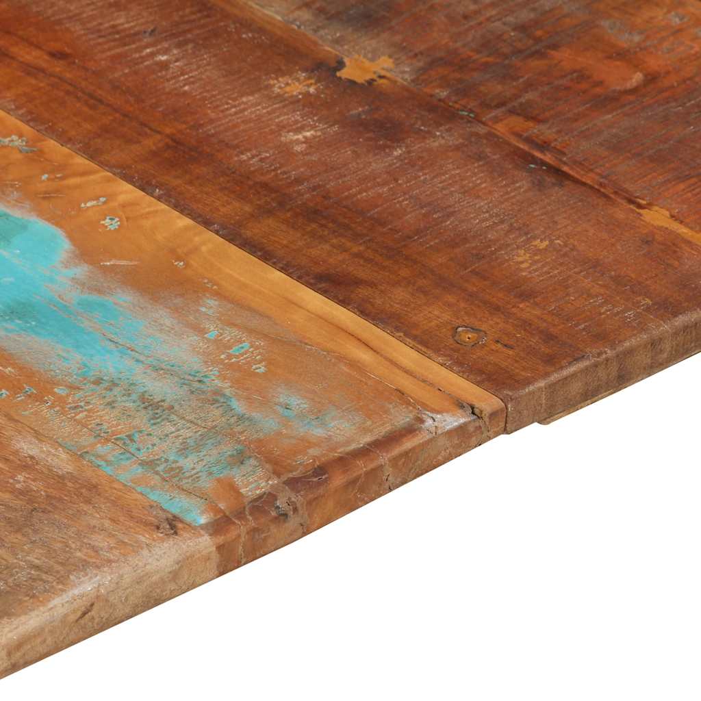 Tafelblad rechthoekig 15-16 mm 60x120cm massief gerecycled hout is nu te koop bij PeponiXL, paradijselijk wonen!