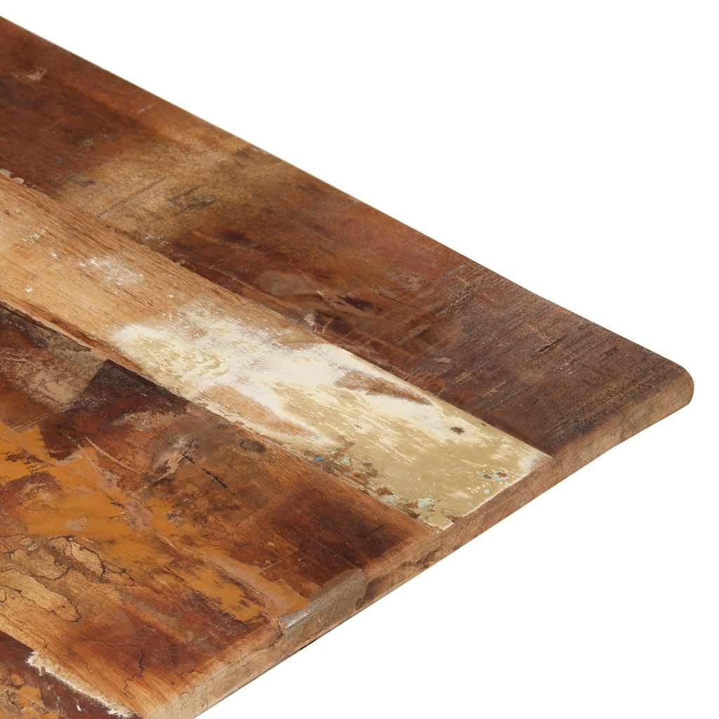 Tafelblad rechthoekig 15-16 mm 60x120cm massief gerecycled hout is nu te koop bij PeponiXL, paradijselijk wonen!