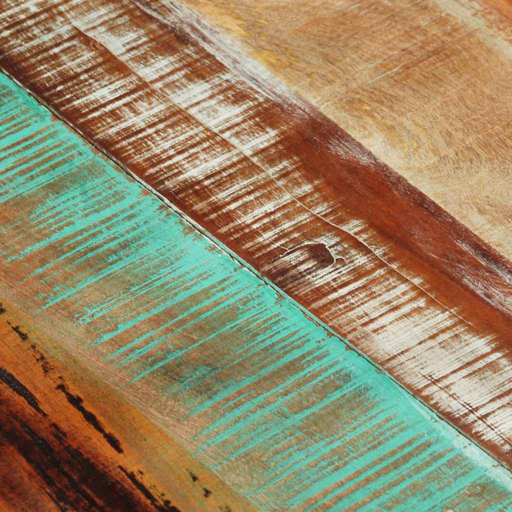 Tafelblad rechthoekig 15-16 mm 60x140cm massief gerecycled hout is nu te koop bij PeponiXL, paradijselijk wonen!