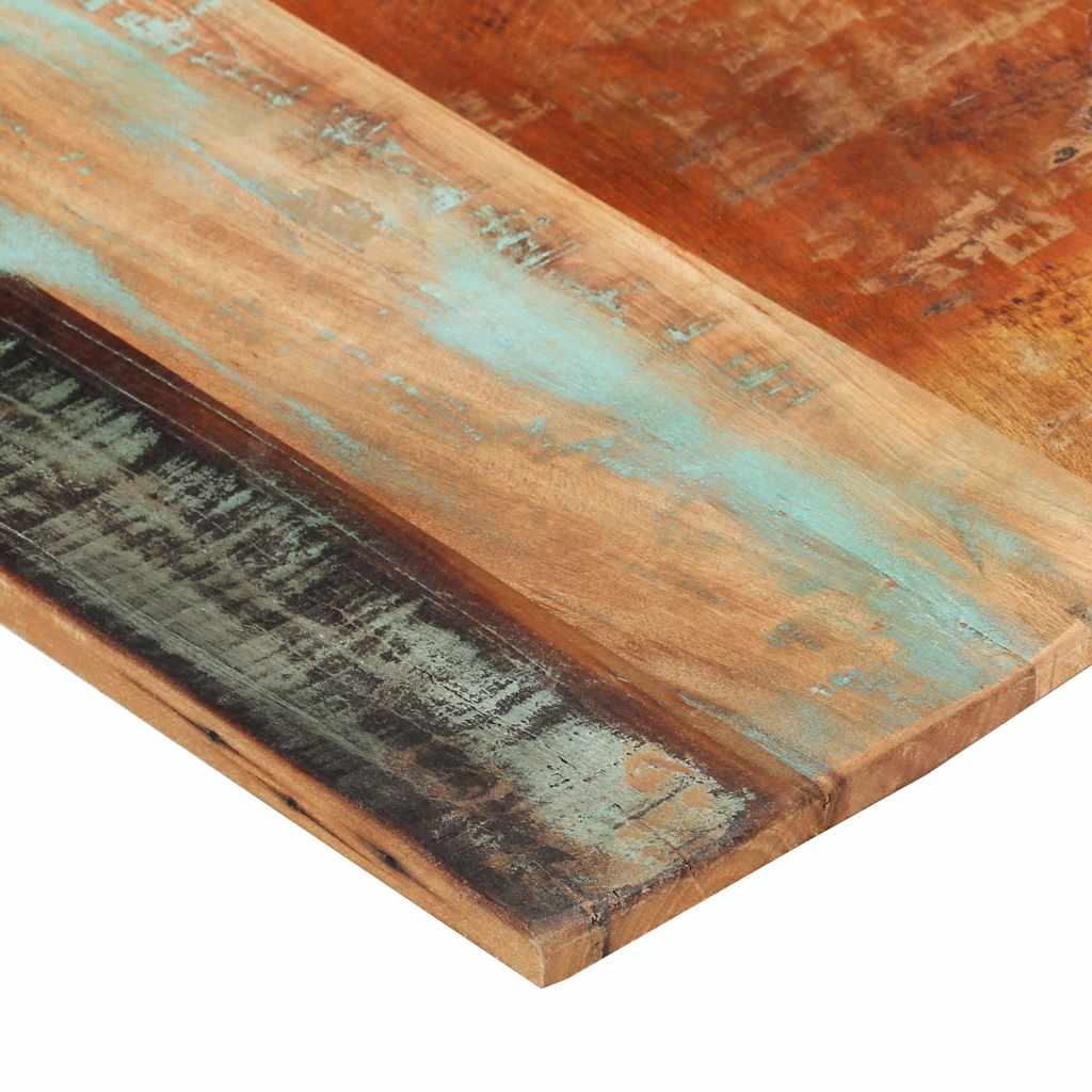 Tafelblad rechthoekig 15-16 mm 60x140cm massief gerecycled hout is nu te koop bij PeponiXL, paradijselijk wonen!
