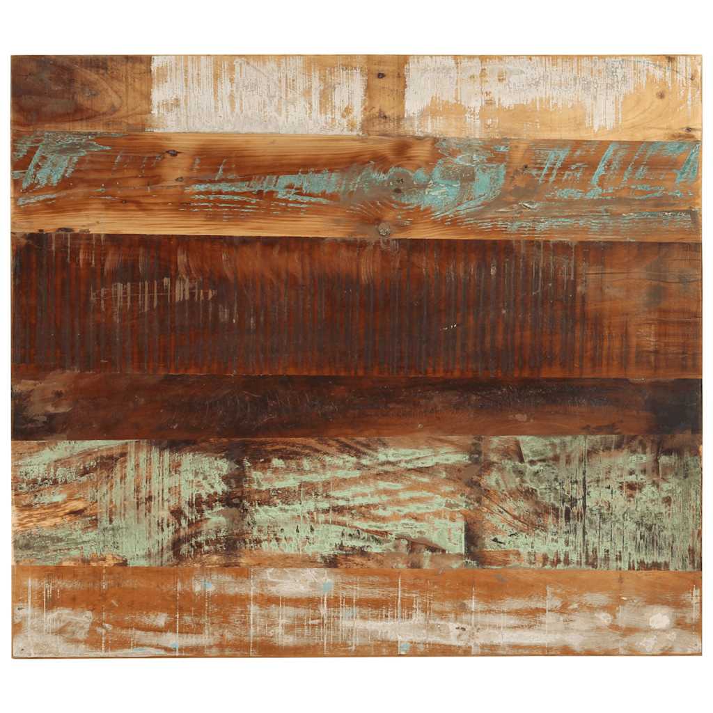Tafelblad rechthoekig 15-16 mm 70x80 cm massief gerecycled hout is nu te koop bij PeponiXL, paradijselijk wonen!