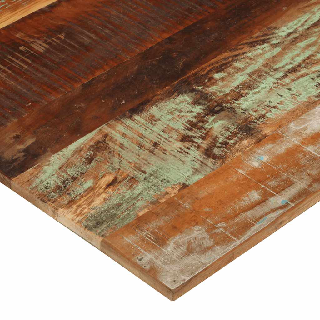 Tafelblad rechthoekig 15-16 mm 70x80 cm massief gerecycled hout is nu te koop bij PeponiXL, paradijselijk wonen!
