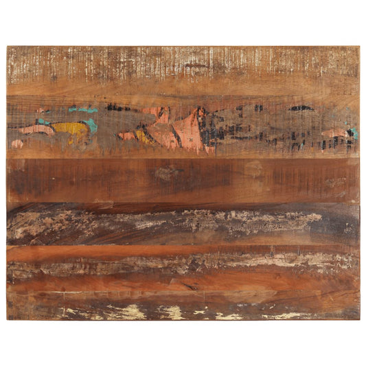 Tafelblad rechthoekig 15-16 mm 70x90 cm massief gerecycled hout is nu te koop bij PeponiXL, paradijselijk wonen!
