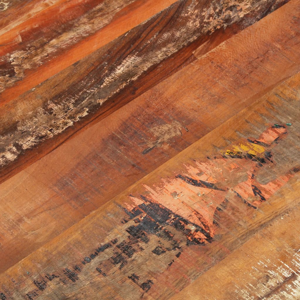 Tafelblad rechthoekig 15-16 mm 70x90 cm massief gerecycled hout is nu te koop bij PeponiXL, paradijselijk wonen!