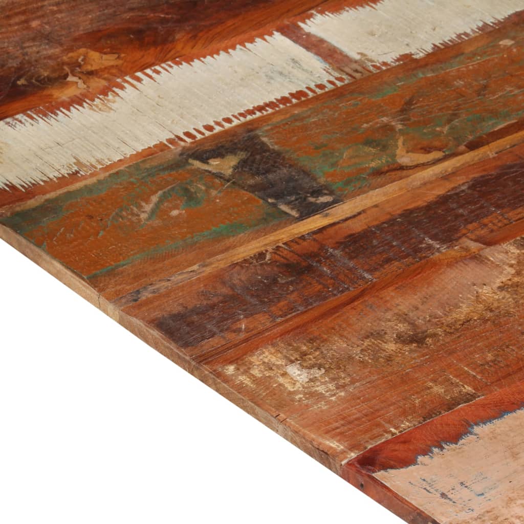 Tafelblad vierkant 15-16 mm 80x80 cm massief gerecycled hout is nu te koop bij PeponiXL, paradijselijk wonen!