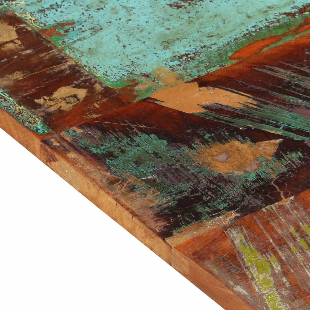 Tafelblad rechthoekig 25-27 mm 60x80 cm massief gerecycled hout is nu te koop bij PeponiXL, paradijselijk wonen!
