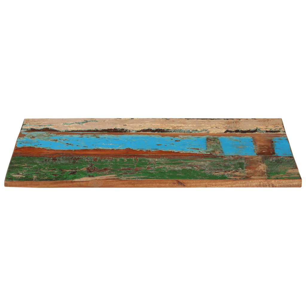 Tafelblad rechthoekig 25-27 mm 60x90 cm massief gerecycled hout is nu te koop bij PeponiXL, paradijselijk wonen!