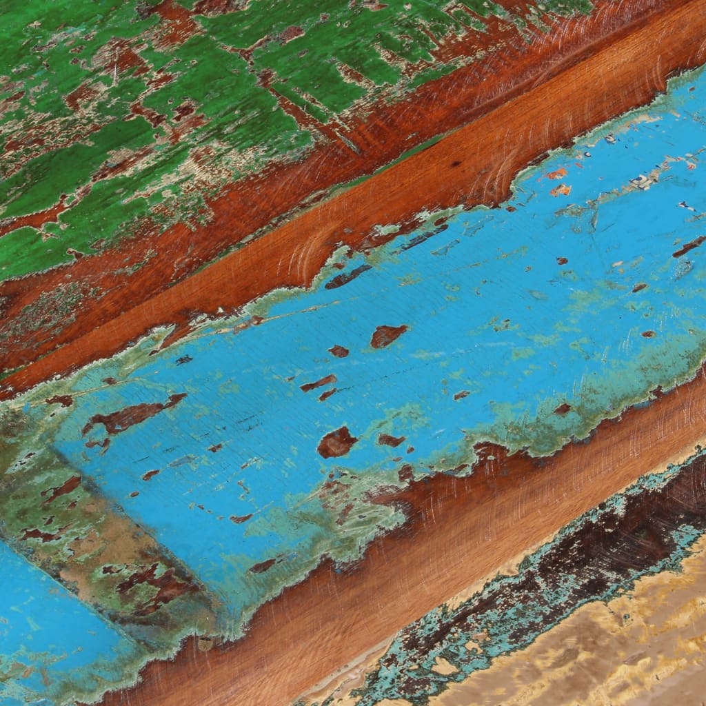 Tafelblad rechthoekig 25-27 mm 60x90 cm massief gerecycled hout is nu te koop bij PeponiXL, paradijselijk wonen!