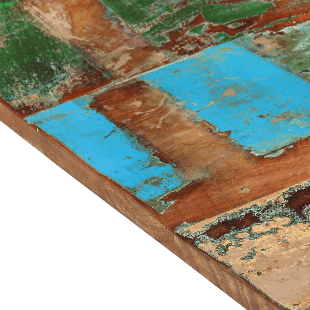 Tafelblad rechthoekig 25-27 mm 60x90 cm massief gerecycled hout is nu te koop bij PeponiXL, paradijselijk wonen!