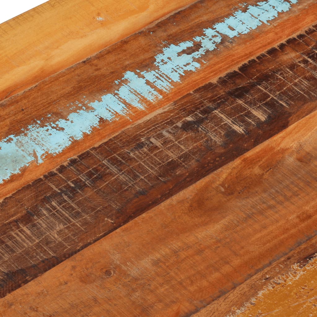 Tafelblad rechthoekig 25-27 mm 60x100cm massief gerecycled hout is nu te koop bij PeponiXL, paradijselijk wonen!