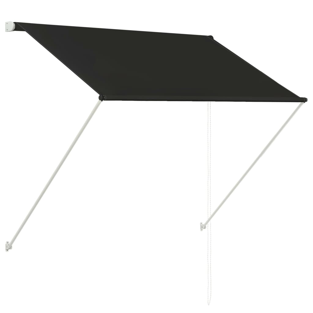 Luifel uittrekbaar 100x150 cm antraciet is nu te koop bij PeponiXL, paradijselijk wonen!
