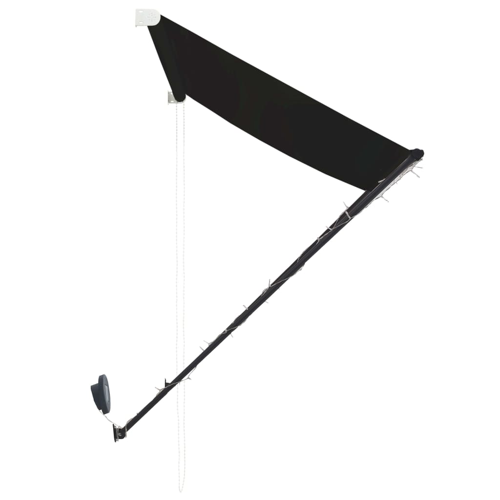 Luifel uittrekbaar met LED 300x150 cm antraciet is nu te koop bij PeponiXL, paradijselijk wonen!